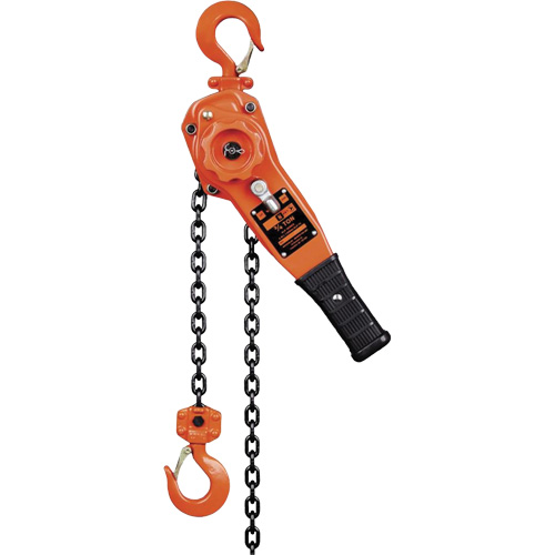 KLP-75L-5 KLP Series Lever Chain Hoists, 5' Lift, 1500 lbs. (0.75 tons) Capacity, Steel Chain Planification Entrepots Molloy
