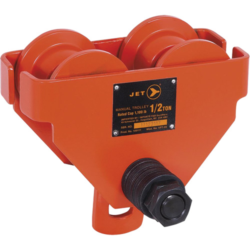 VPT-05 Manual Trolley - VBT Series, 1100 lbs. (0.5 tons) Planification Entrepots Molloy