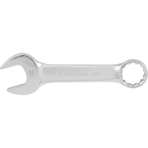 Stubby Combination Wrenches, 18 mm, Chrome Finish Planification Entrepots Molloy