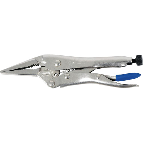 J4LN Long Nose Locking Pliers with Wire Cutter, 4" Length, Long Nose Planification Entrepots Molloy