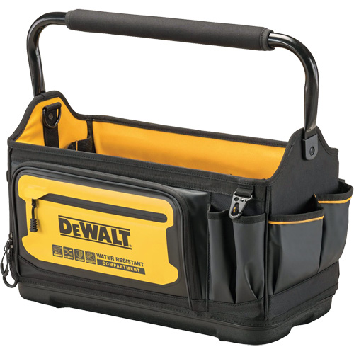 Fourre-tout &agrave; outils PRO 20", 36 pochettes, Noir/Jaune Planification Entrepots Molloy