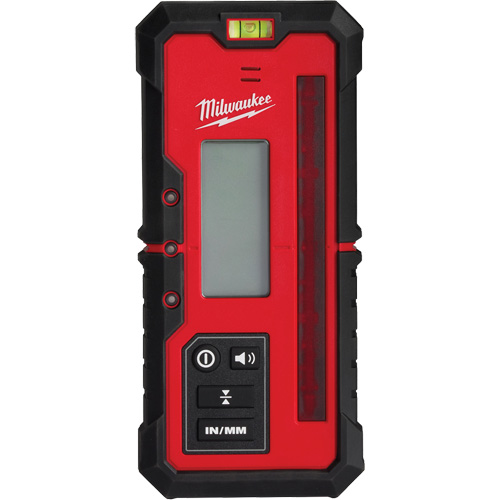 Red Exterior Rotary Laser Receiver Planification Entrepots Molloy