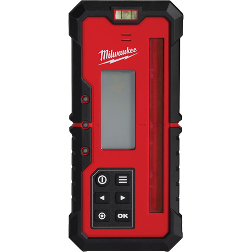 R&eacute;cepteur laser double pente rotatif &agrave; ext&eacute;rieur rouge Planification Entrepots Molloy