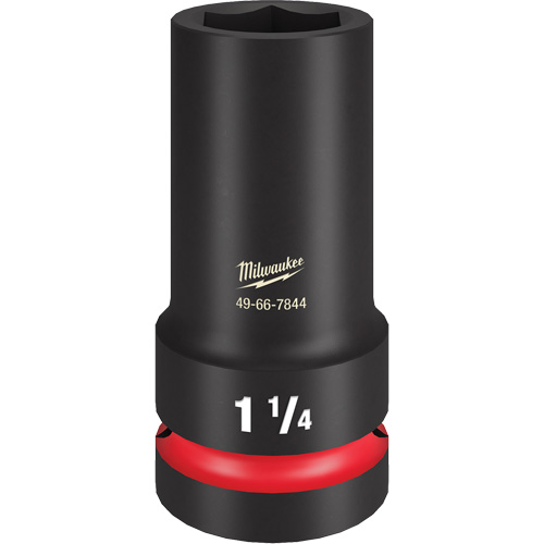 Shockwave Impact Duty Thin Wall Extra Socket, Impact, 1-1/4", 1" Drive, 6 Points, Deep Planification Entrepots Molloy