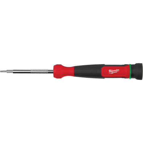 Tournevis de s&eacute;curit&eacute; multi-foret de pr&eacute;cision 4-en-1 Torx, 5-3/4" lo, Prise Plastique Planification Entrepots Molloy