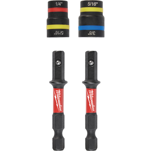 Shockwave Impact Duty Quik-Clear 2-in-1 Nut Driver Set, 5/16"/1/4"/3/8" Drive, 2-1/2" L, Magnetic Planification Entrepots Molloy