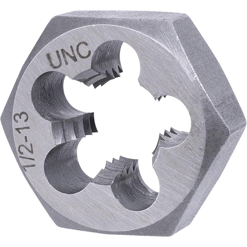 SAE Hex Die, 1" Dia., Alloy Steel Planification Entrepots Molloy