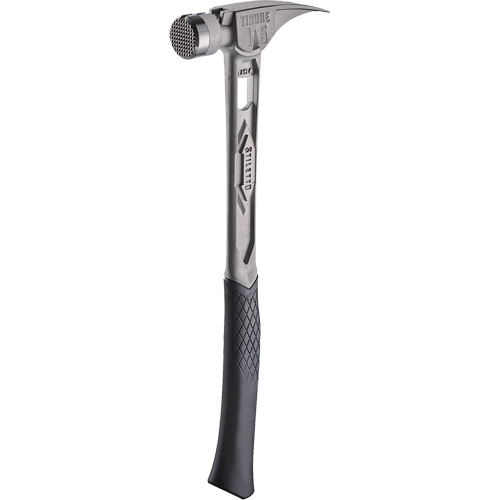Marteau de charpente en titane meul&eacute; TIBONE, 15 oz, Prise en Acier plein, 17-17/50" lo Planification Entrepots Molloy