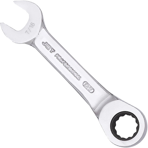 SAE Ratcheting Stubby Combination Wrench Planification Entrepots Molloy