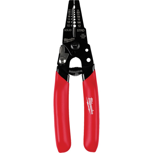 Compact Dipped Grip Wire Stripper & Cutter Planification Entrepots Molloy