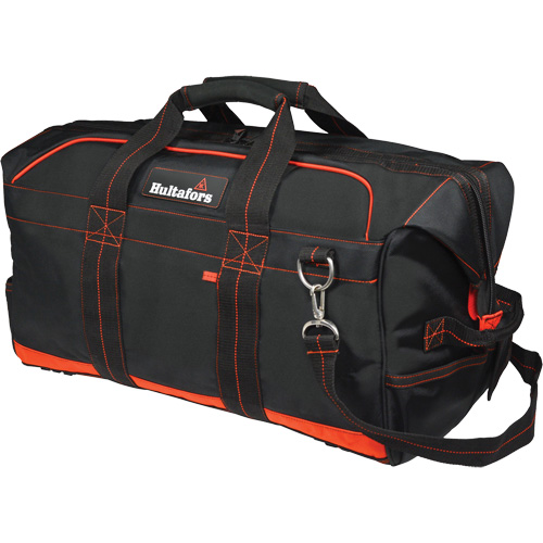 Sac professionnel de 24" pour &eacute;quipement d'entrepreneur, Polyester balistique, Noir/Rouge Planification Entrepots Molloy