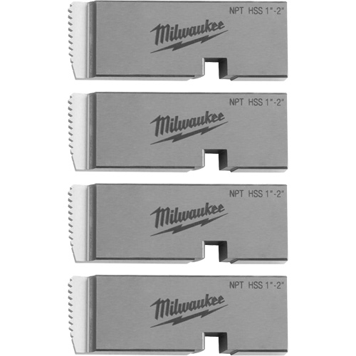 Fili&egrave;res de filetage pour tuyaux universel NPT, Pour tuyau de 1"-2", Haute vitesse pour acier inoxydable Planification Entrepots Molloy