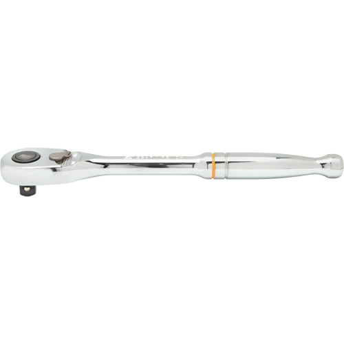 90-Tooth Quick Release Teardrop Ratchet, 1/2" Drive, Ergonomic Handle Planification Entrepots Molloy