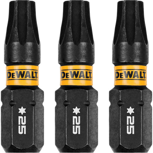 Forets pour tournevis &agrave; chocs FLEXTORQ 3 mcx, Torx, T-25, Prise 1/4" Planification Entrepots Molloy