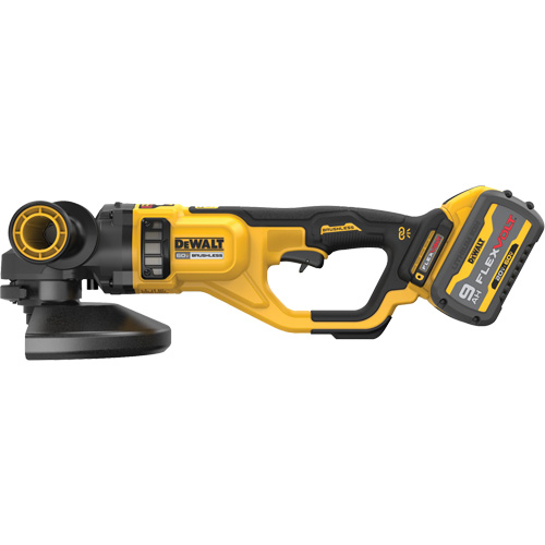 MAX Large Angle Grinder Kit, 7" - 9" Wheel, 60 V Planification Entrepots Molloy
