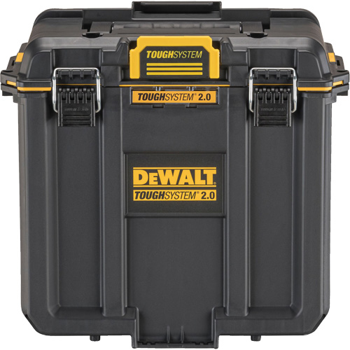 Boîte &agrave; outils compacte et profonde ToughSystem 2.0, 10" x 15-7/20" x 13-4/5", Noir/Jaune Planification Entrepots Molloy