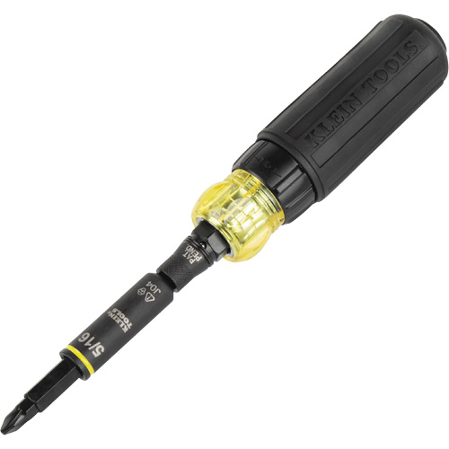 11-in-1 Ratcheting Impact Rated Screwdriver & Nut Driver Planification Entrepots Molloy