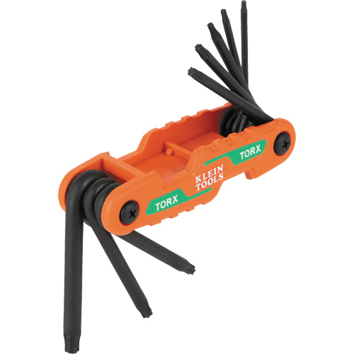 Compact Folding Hex Key Set, 8 Pcs., Torx&reg; Planification Entrepots Molloy