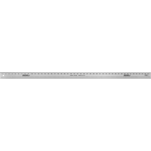 Bordure pouce/m&eacute;trique droite en aluminium, 48" lo, 2" la Planification Entrepots Molloy