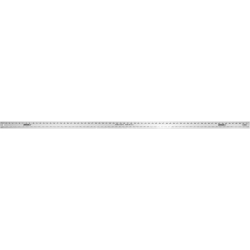 Aluminum Inch/Metric Straight Edge, 72" L, 2" W Planification Entrepots Molloy