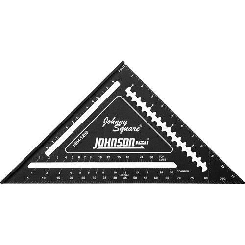 &eacute;querre de charpente 12" Johnny Square Professional Easy-Read Planification Entrepots Molloy