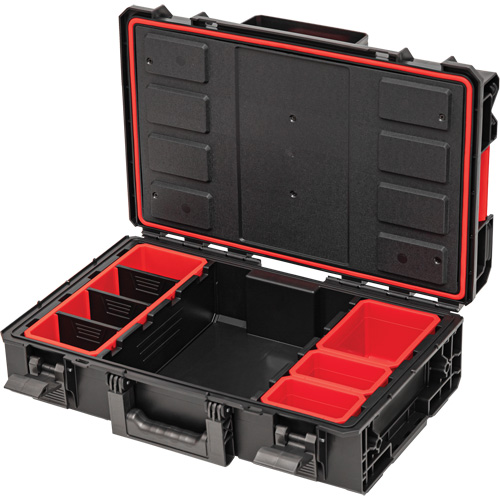 Petite boîte &agrave; outils Arx, 23" x 15" x 7-1/2", Noir Planification Entrepots Molloy