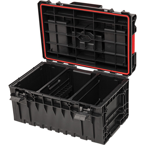 Arx&reg; Medium Toolbox, 23" x 15-1/5" x 12-3/5", Black Planification Entrepots Molloy