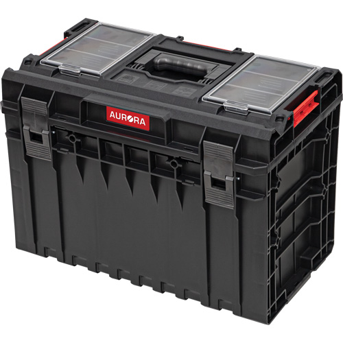 Grande boîte &agrave; outils Arx, 23" x 15-1/5" x 16-1/2", Noir Planification Entrepots Molloy