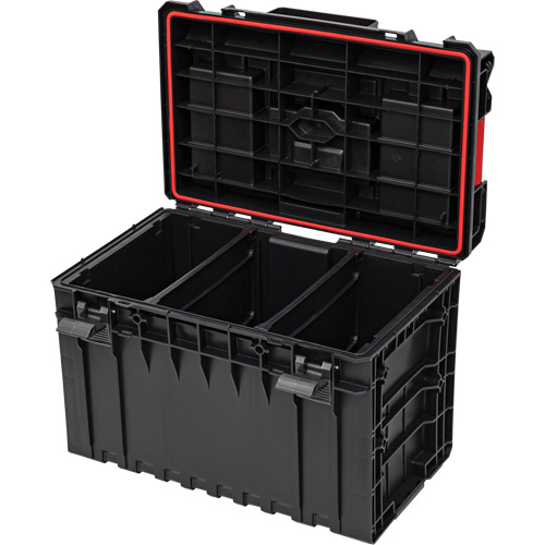 Grande boîte &agrave; outils Arx, 23" x 15-1/5" x 16-1/2", Noir Planification Entrepots Molloy