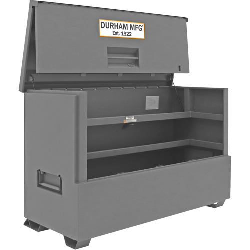 57.4 cu. ft. Jobsite Piano Box, 72-7/16" W x 33-7/8" D x 49-7/16" H, Grey Planification Entrepots Molloy
