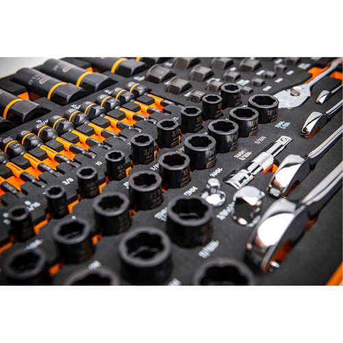 97-Piece Bolt Biter Mechanics Tool Set in Foam Storage Tray Planification Entrepots Molloy