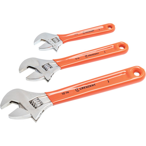 Jeu de cl&eacute;s &agrave; prise coussin&eacute;e, Ajustable, 3 morceaux Planification Entrepots Molloy