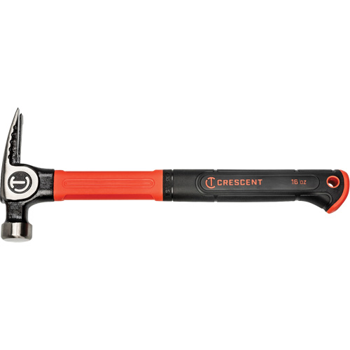 General Purpose Hammer, 16 oz., Fibreglass/Cushion Handle, 14" L Planification Entrepots Molloy