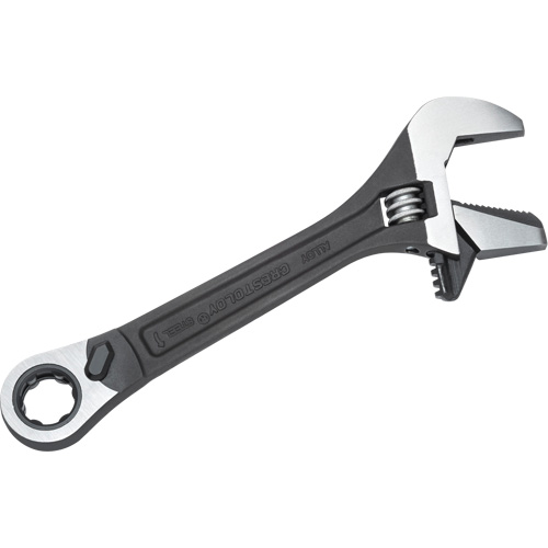 11-Piece Pass-Thru X6 Adjustable Wrench & Spline Socket Set, 13" L, 2-27/50" Max Width, Black Phosphate Planification Entrepots Molloy