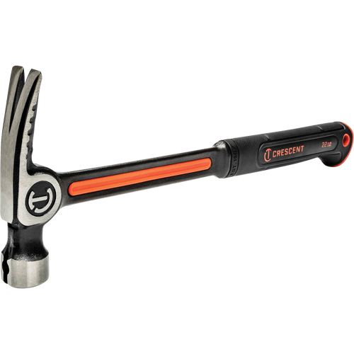 Marteau de charpente en acier avec face meul&eacute;e, 22 oz, Prise en Acier plein, 16" lo Planification Entrepots Molloy