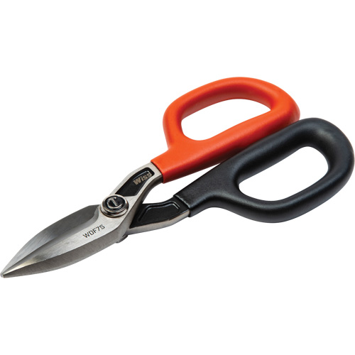 Cisaille de ferblantier droite, Longueur de coupe de 1-31/50", Coupe Droit Planification Entrepots Molloy