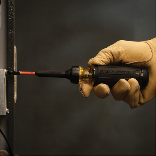 15-in-1 Ratcheting Impact-Rated Multi-Bit Torsion Zone Screwdriver, 9-1/2" L, Cushion Grip Handle Planification Entrepots Molloy