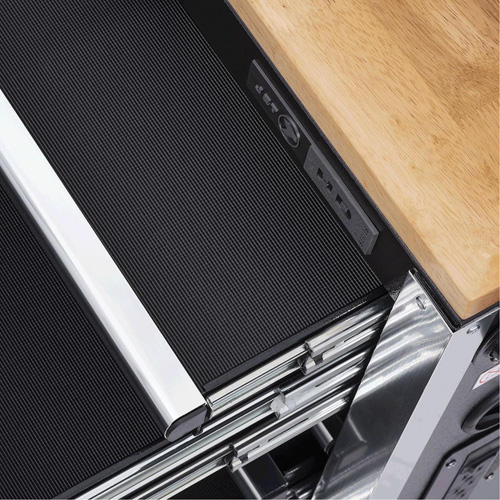 HDRC5212 HD Series Roller Cabinet, 12 Drawers, 51-1/4" W x 21" D x 40-3/10" H, Black Planification Entrepots Molloy