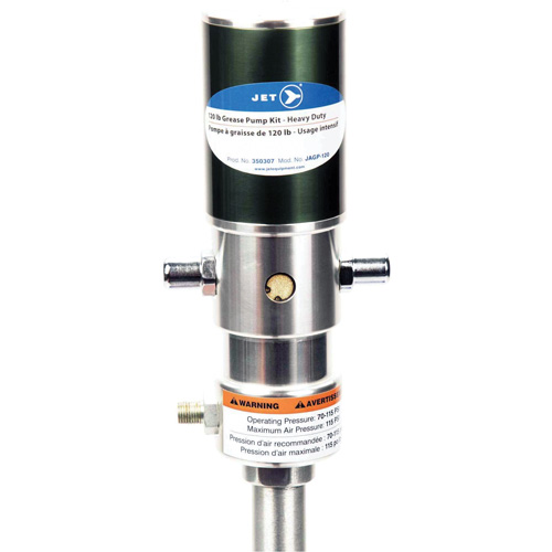 JAGP-120 Ensemble de pompe &agrave; graisse robuste avec commande pneumatique Planification Entrepots Molloy