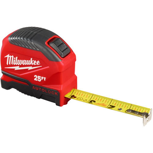 Ruban &agrave; mesurer Auto-Lock, 1" x 25' Planification Entrepots Molloy