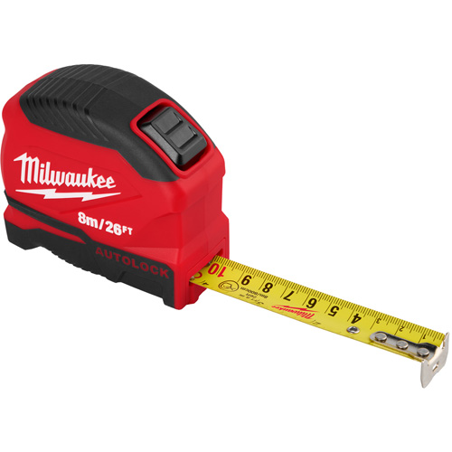 Ruban &agrave; mesurer Auto-Lock, 1" x 26' Planification Entrepots Molloy