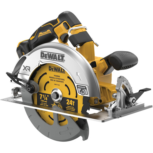 XR&reg; Brushless Cordless Circular Saw (Tool Only), 7-1/4", 20 V Planification Entrepots Molloy