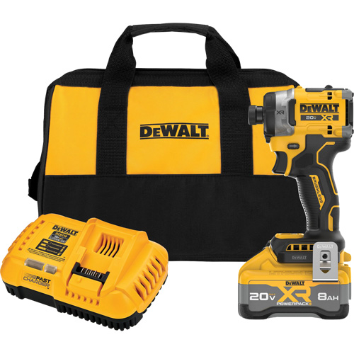 MAX* XR&reg; Brushless Cordless 3-Speed High Torque Impact Driver Kit with XR POWERPACK, 20 V, 1/4" Socket Planification Entrepots Molloy