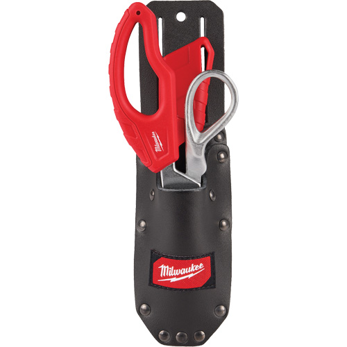 Ensemble &eacute;tui pour &eacute;pisseur de c&acirc;ble, Porte-outil multiple, Cuir, 2 Poches Planification Entrepots Molloy