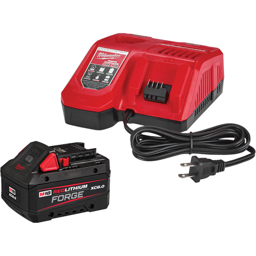M18 Redlithium Forge XC8.0 Starter Battery Kit, 18 V, Lithium-Ion Planification Entrepots Molloy