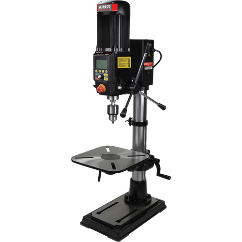 Benchtop DVR Drill Press, 16", 5/8" Chuck, 3000 RPM Planification Entrepots Molloy
