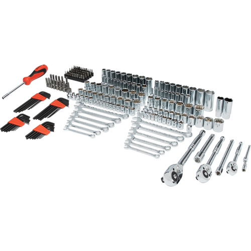 Jeu d'outils manuels pour m&eacute;canicien 1/4", 3/8" & 1/2" avec mallette de transport &agrave; 3 tiroirs Planification Entrepots Molloy