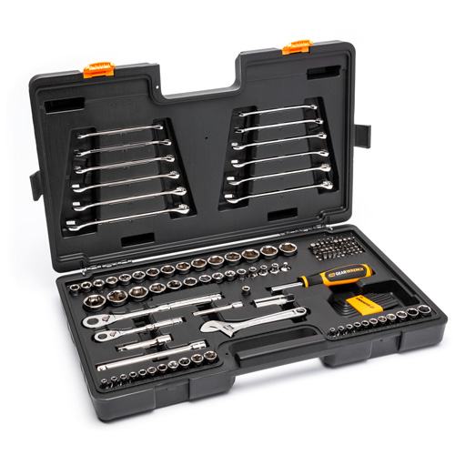 1/4" & 3/8" Drive 72-Tooth, 6-Point Professional Tool Set Planification Entrepots Molloy