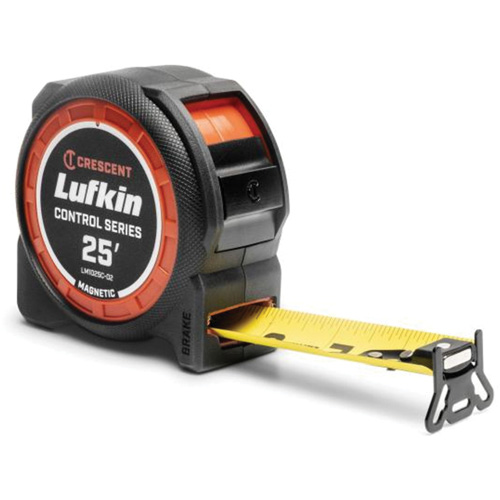 CONTROLTOUCH Magnetic Tape Measure, 1-3/16" x 25', SAE Graduations Planification Entrepots Molloy