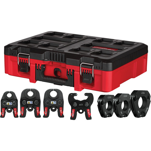 1/2"- 2" IPS-P Jaw and Pivoting Ring Kit for M18 FORCE LOGIC Press Tools Planification Entrepots Molloy